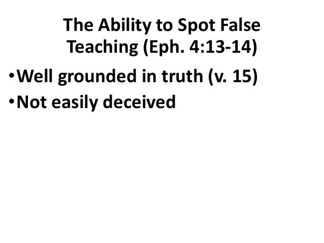 Marks of spiritual maturity Marks of spiritual maturity